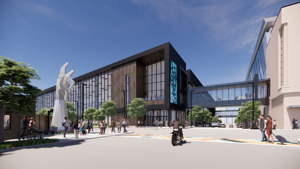 Oct 2025, Rendering of the Raleigh Convention Center expansion