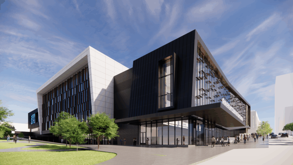 Oct 2025, Rendering of the Raleigh Convention Center expansion