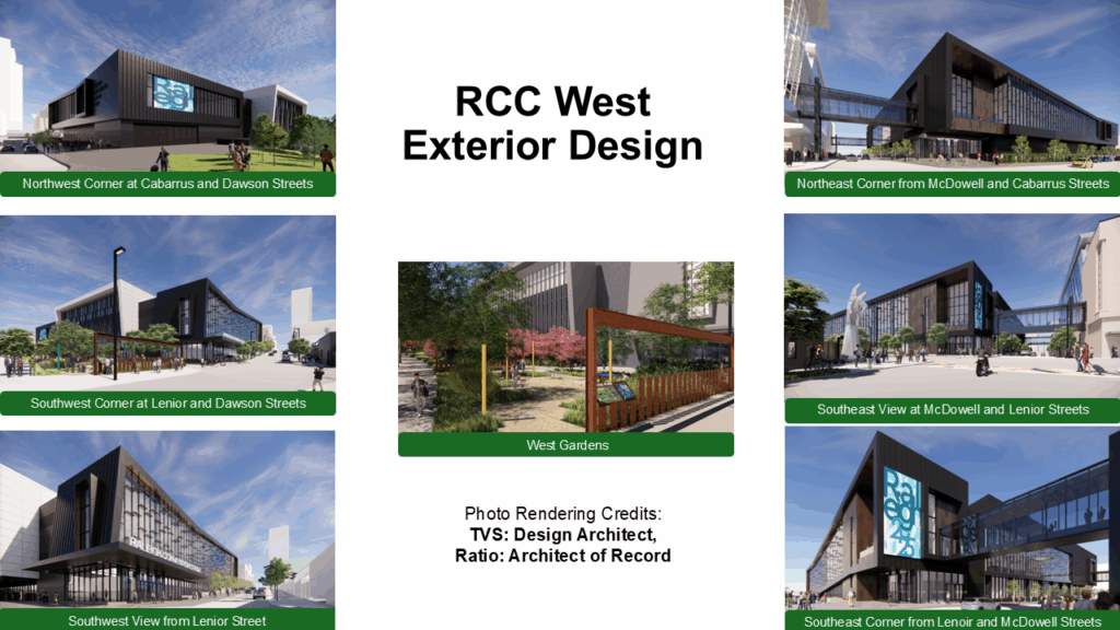 Oct 2025, Rendering of the Raleigh Convention Center expansion