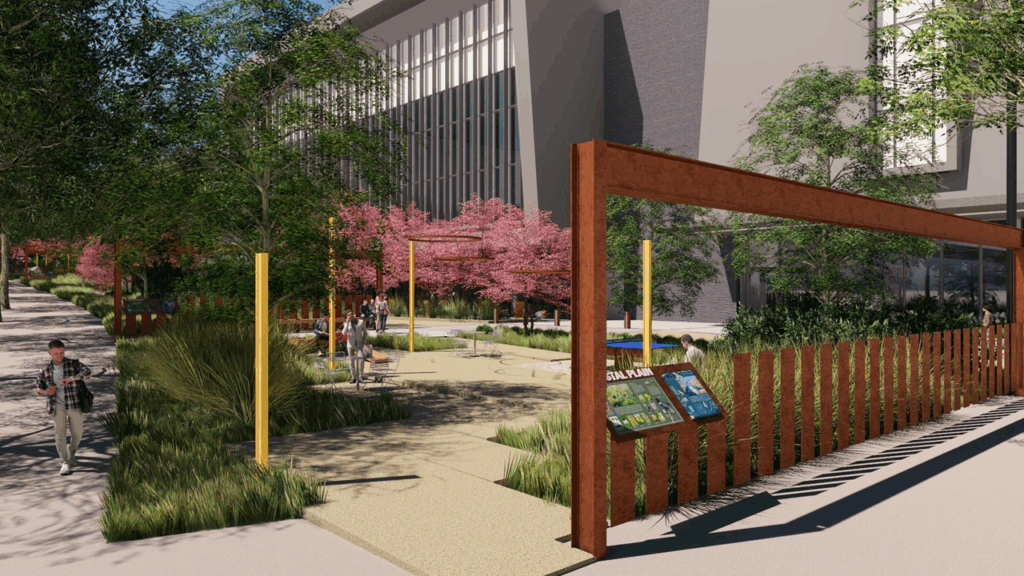 Oct 2025, Rendering of the Raleigh Convention Center expansion